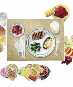 Learning Resources Magnetic Healthy Foods Set, 35 Pieces