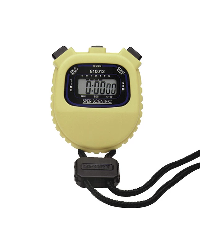 Sper Scientific Ltd Water Resistant Student Stopwatch, 24 Hour, 1/100th Seconds - 30 Minutes 3 Sper Scientific Ltd Water Resistant Student Stopwatch, 24 Hour, 1/100th Seconds - 30 Minutes